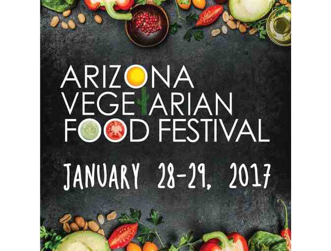 Arizona Vegetarian Food Festival - 2 VIP Weekend Passes - Photo 1
