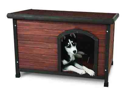 Aspen Pet Ruff Hauz dog house (25-50 lb. dog size)