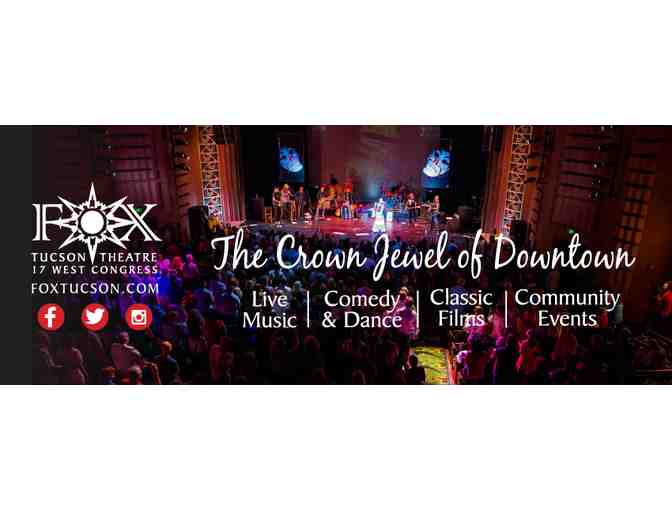Fox Tucson Theatre - Two Orchestra Tickets