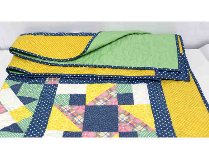 Hoppin' Into Spring Handmade Quilt