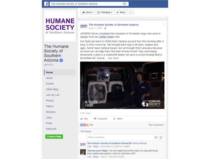 Your Company as the Sponsor of One of Our Transfer Missions