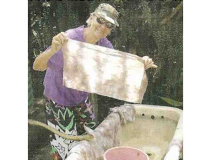 Maasai Morans - Heidi Lange Batik Screen Print