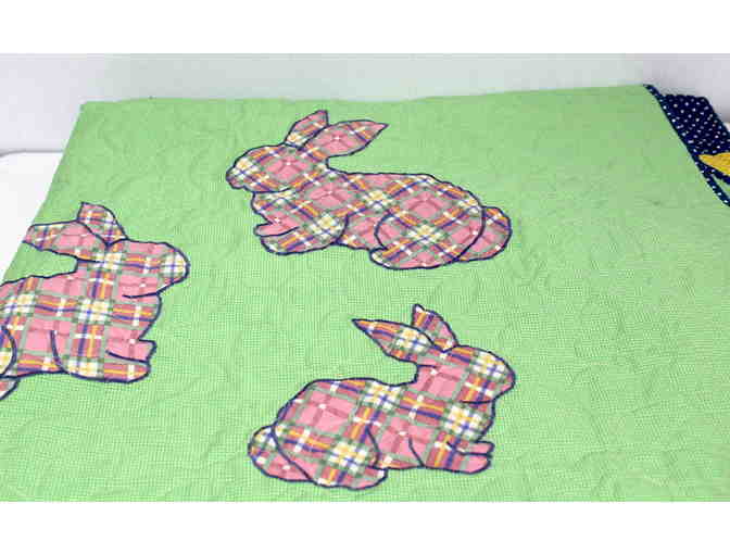 Hoppin' Into Spring Handmade Quilt