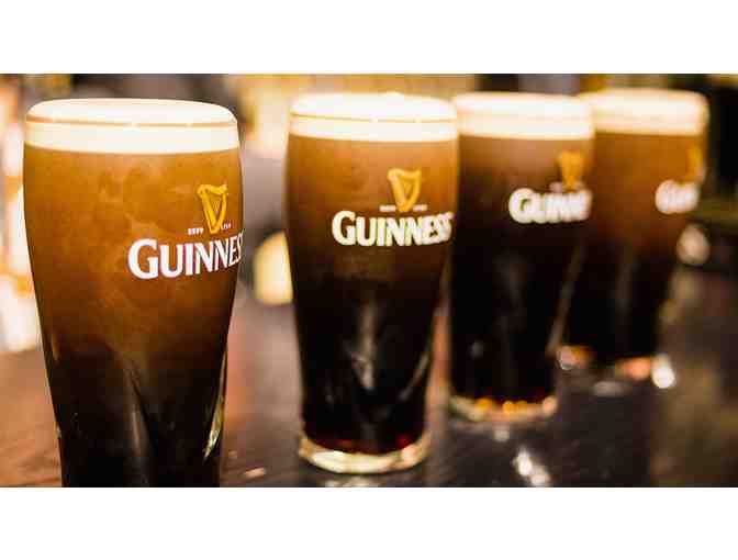 Irish Pub Clock and Guinness