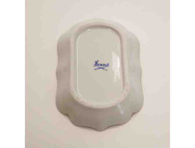 Herend Vintage 'Mini Scalloped Tray' on Fine White Porcelain