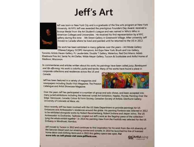 'In Full Bloom' Oil On Canvas by Jeff Ferst