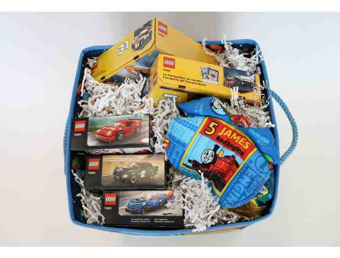 Box Full of Fun - Lego Basket with Backpack