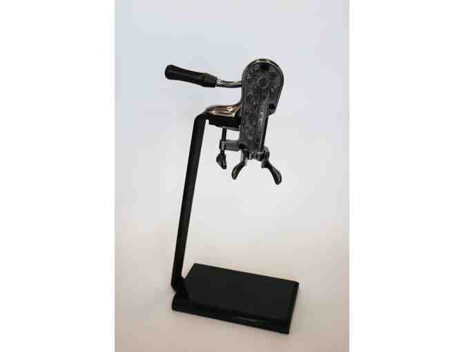 Legacy Corkscrew with Black Marble Stand & 3ltr Bottle of Smoking Loon Cabernet Sauvignon
