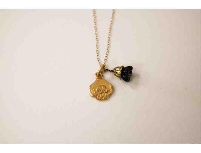 His and Hers Fossil Watches with Cufflinks and Lucky Dog Necklace