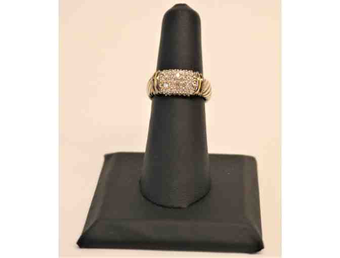Diamond Metro Cable Ring
