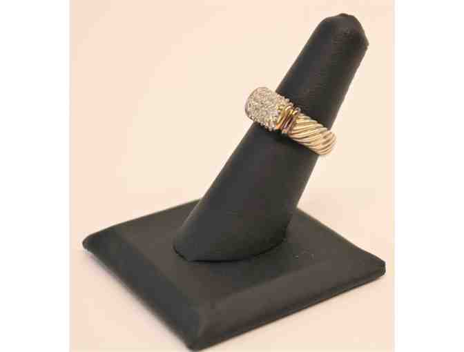 Diamond Metro Cable Ring