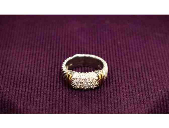 Diamond Metro Cable Ring