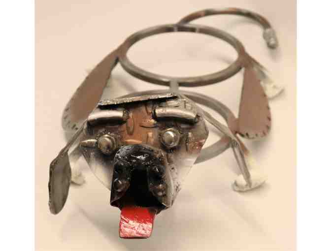 Elevated Metal Dog Bowl Holder