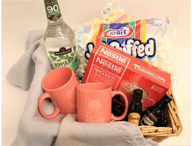 Spiked Hot Cocoa Basket