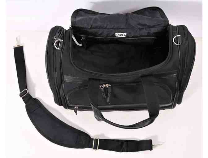 Chico's Black Duffle Travel Bag