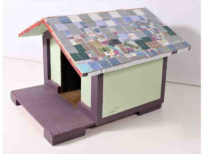 Custom Mosaic Pet House