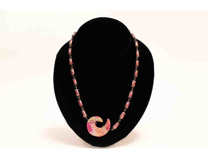 'Omega' Necklace and Earring Set by Adriana Walker