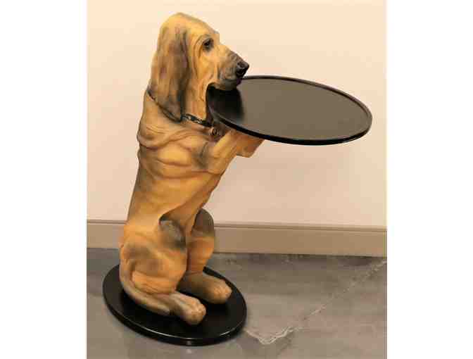 Bloodhound Serving Tray Table