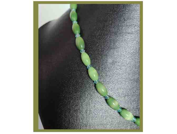 Green Cats Eye Necklace