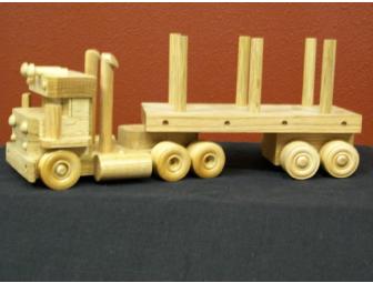 Wooden Flat Bed Truck and Wooden Lumber Truck