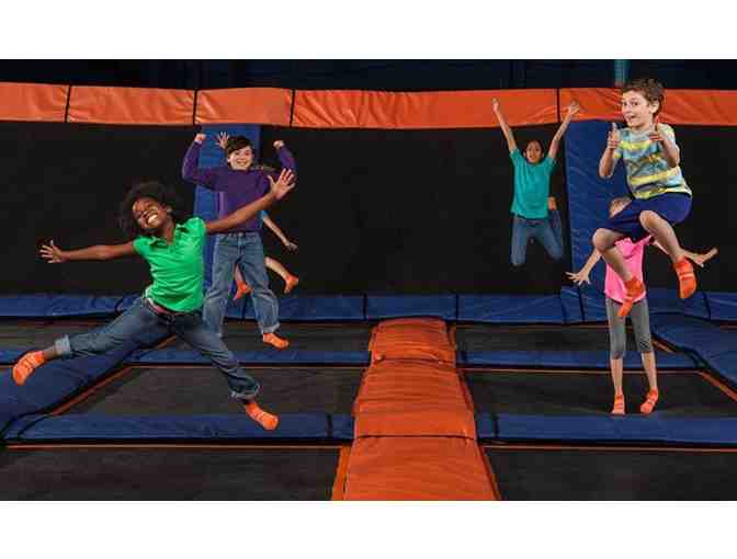 Four 1-Hr Jump Tix at Sky Zone Indoor Trampoline Park & $75 for LaserCraze Activities