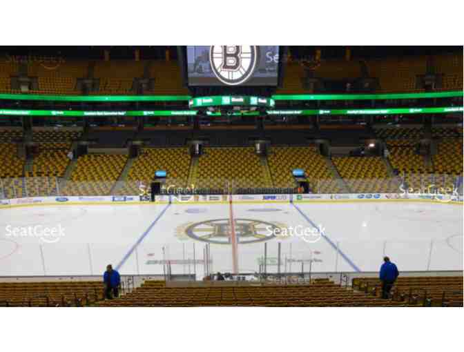 LIVE ONLY: Two FANTASTIC Boston Bruins Seats!