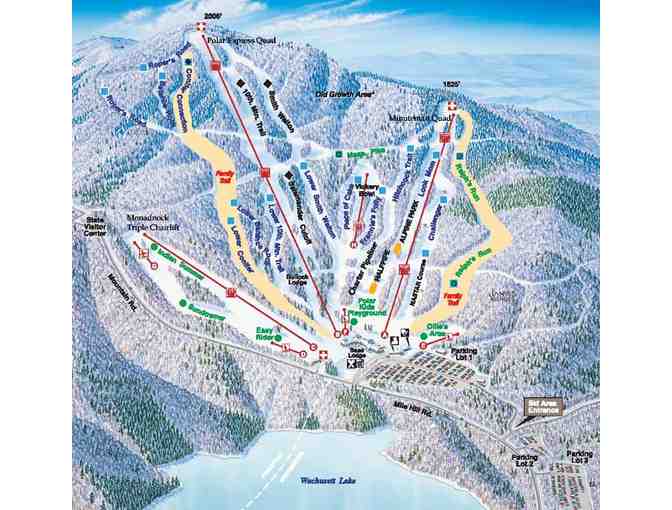 Ski New England: One-day Lift tickets to Wachusett, Cranmore, Loon, and Okemo Mountain!