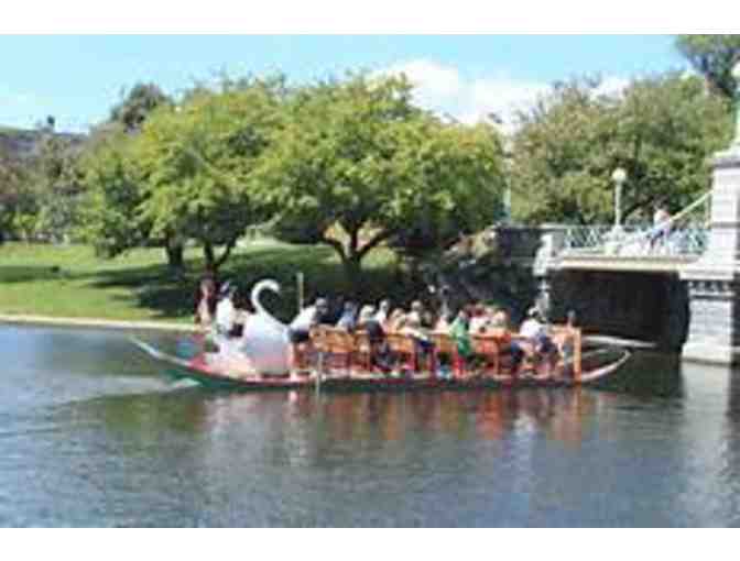 10 Passes for Boston Swan Boats, 2 Duck Tour passes, and Boston Harbor Cruise for 2