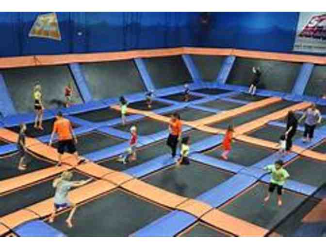 4 1-hour passes to Sky Zone Trampoline Park and Dinner at Chipotle - Photo 1