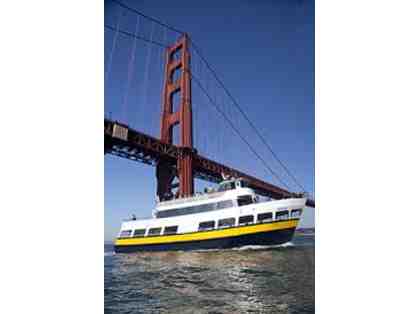 (2) Tickets for Fully Narrated SF Bay Cruise on the Blue & Gold Fleet