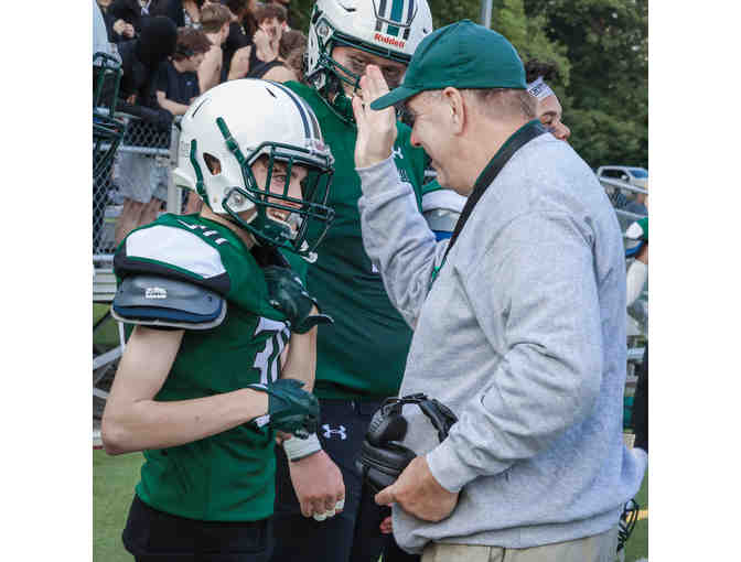 Hamden Hall Football Coach for a Day