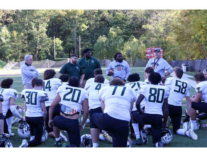 Hamden Hall Football Coach for a Day