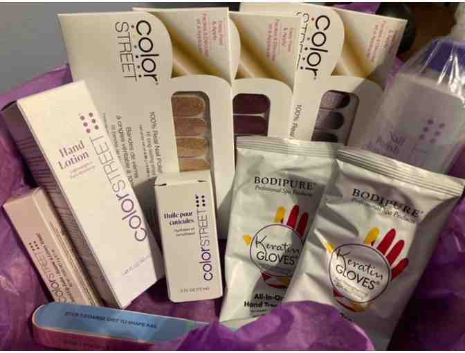 Color Street Nail Gift Basket