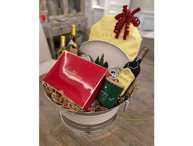 Wine and Pine Basket