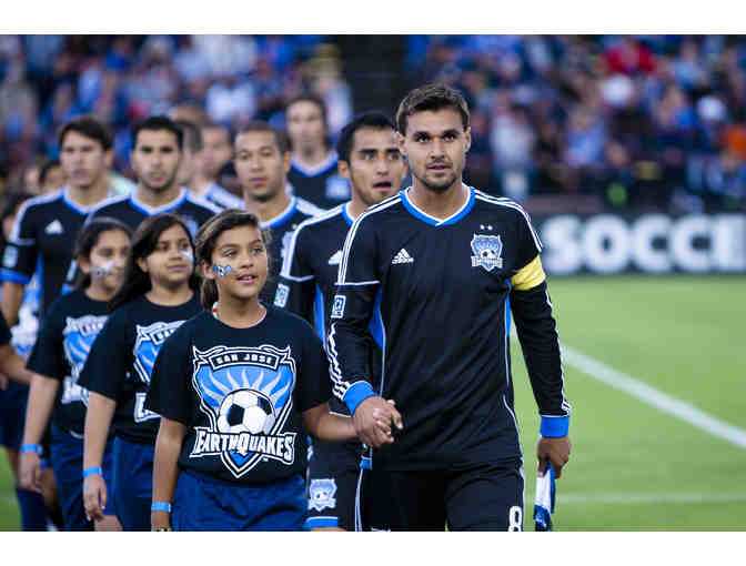 San Jose Earthquakes vs. L.A. Galaxy on 5/27 for 12 & Player Escort Experience for 4 Kids