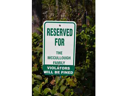 Reserved Parking 2014-2015 School Year