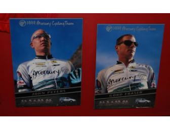 1999 Mercury Cycling Team Jersey & Headshots - Framed