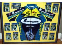 2001 Navigators Jersey and Headshots - Framed