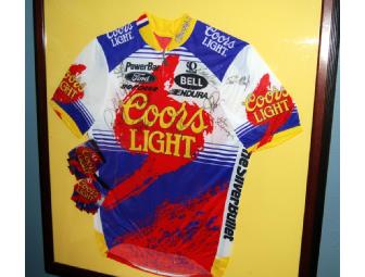 Coors Light Pro Cycling Team - Framed & Signed Jersey