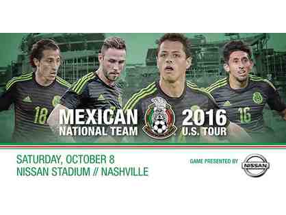 Four Prime Seats to the Mexican National Soccer Team World Tour Match this Saturday!