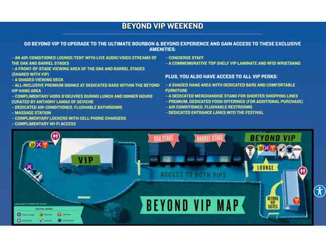 Two Beyond VIP Passes to Bourbon & Beyond in Louisville, KY