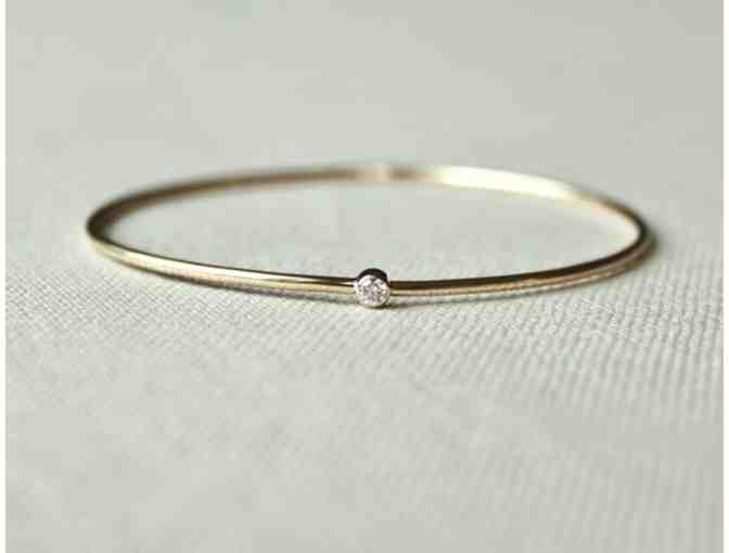 The Delicate Diamond Bangle from Yearly Company