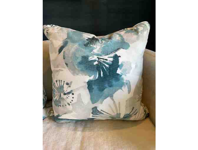 $50 gift card and pair of pillows from Nashville Home & Interiors