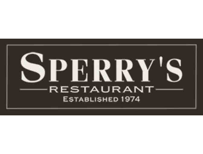 $400 Sperry's gift certificate for brunch for 8 at Sperry's Restaurant Cool Springs