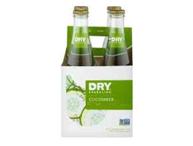 Dry Soda Set of 12 Bottles of Cucumber Soda