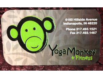 Yoga Monkey & Fitness membership for a month!