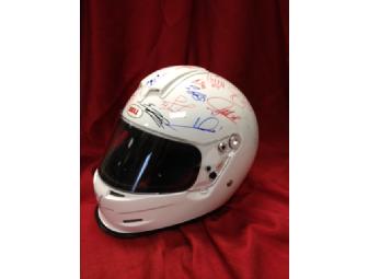 INDYCAR Racing Fans, A SIGNATURE SERIES BELL HELMET SIGNED BY 24 DRIVERS INCLUDING MARIO!