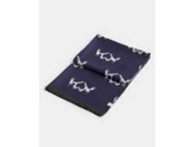 Joules Double Sided Fox Terrier Scarf