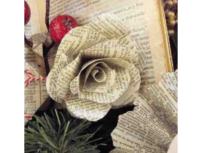 'Reading Through the Season' Christmas Wreath, Support Literacy and Encourage Reading!
