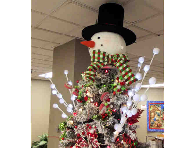 Snowman Celebration Christmas Tree